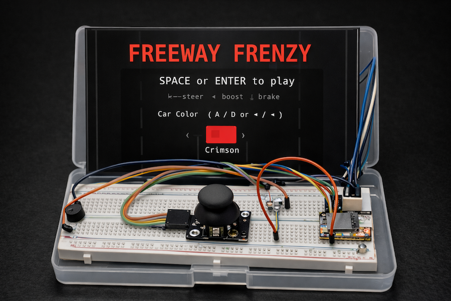 FreewayFrenzy hardware prototype
